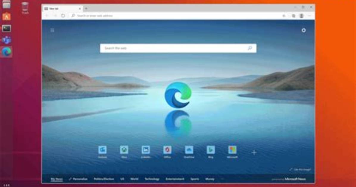 Microsoft Edge on Linux