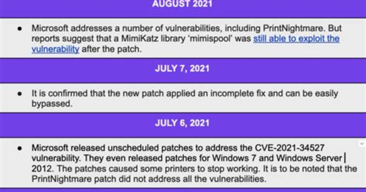 Microsoft Fixes Mshtml Vulnerability and Residual Printnightmare Issues
