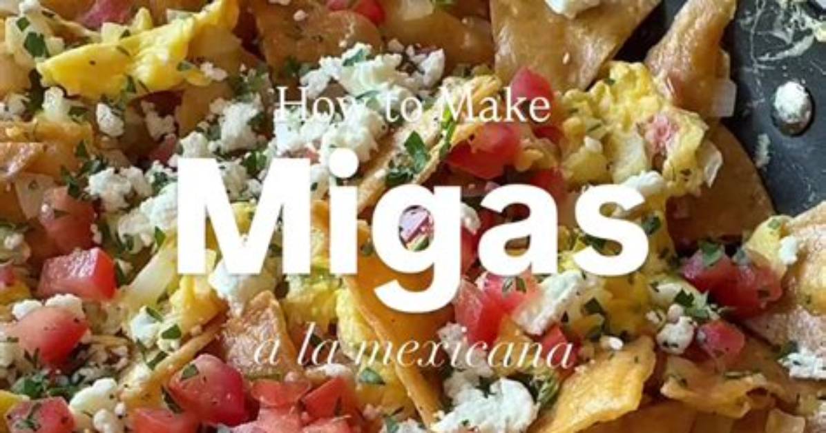 Migas with Chorizo Recipe - How to Make Migas with Chorizo
