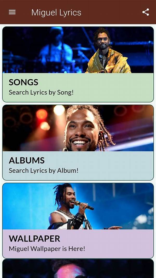 Miguel Lyrics | Lyricsmode. Com