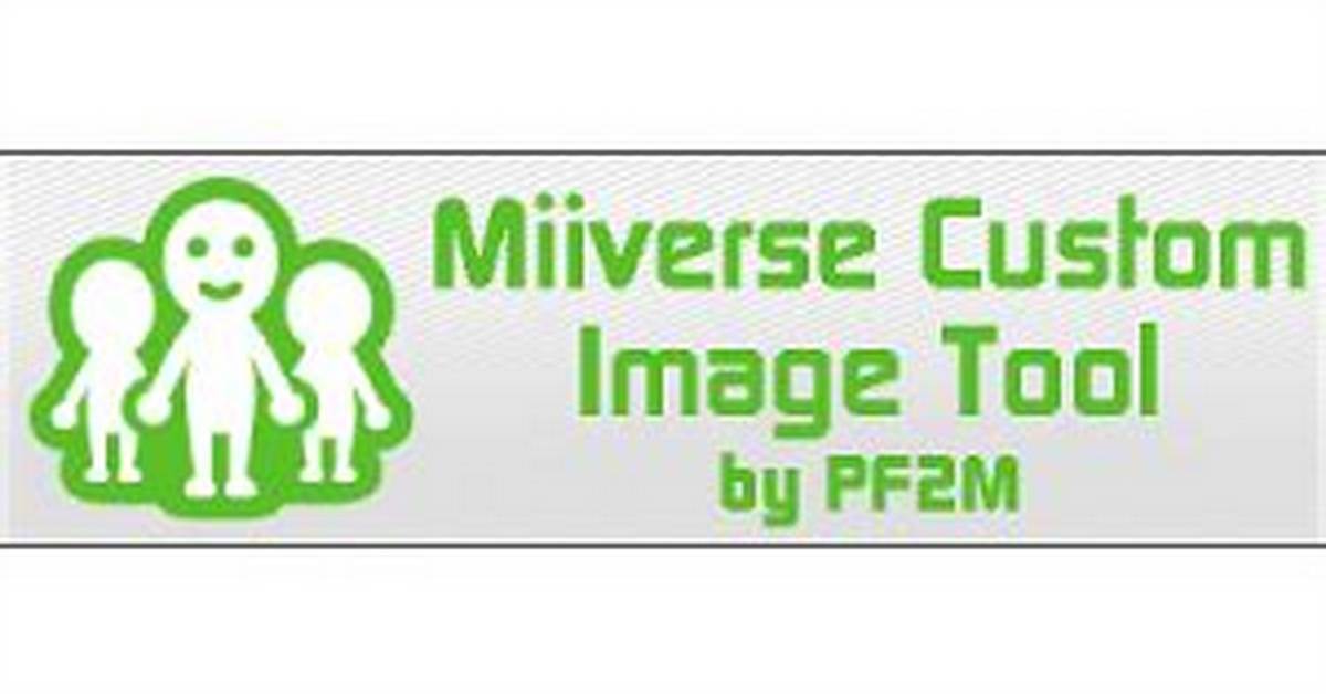 Miiverse Custom Image Tool 3Ds