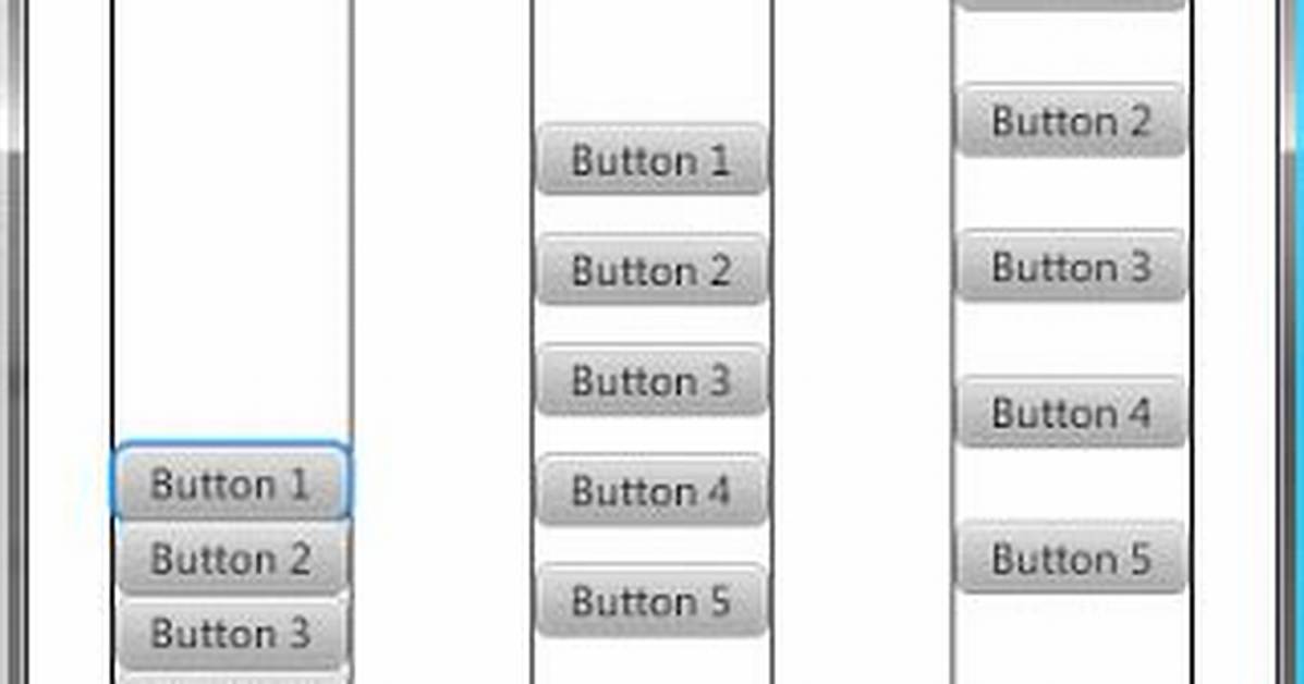 Mimicking a Hbox / Vbox with Css