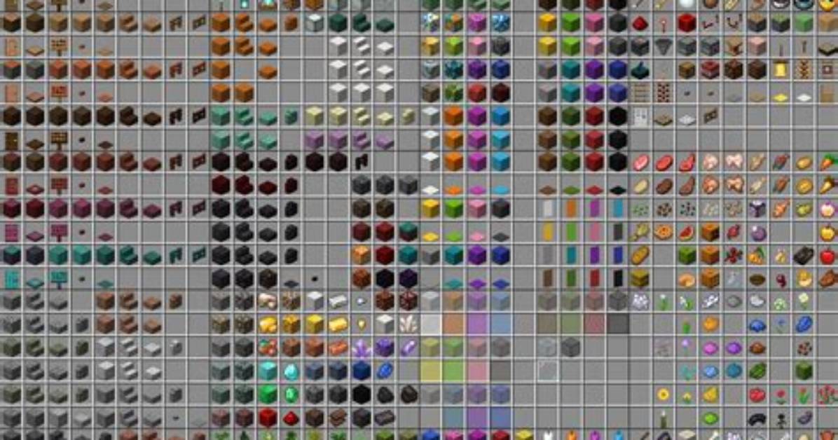 Minecraft: Blocks and Items by Version: Gamer Geeks