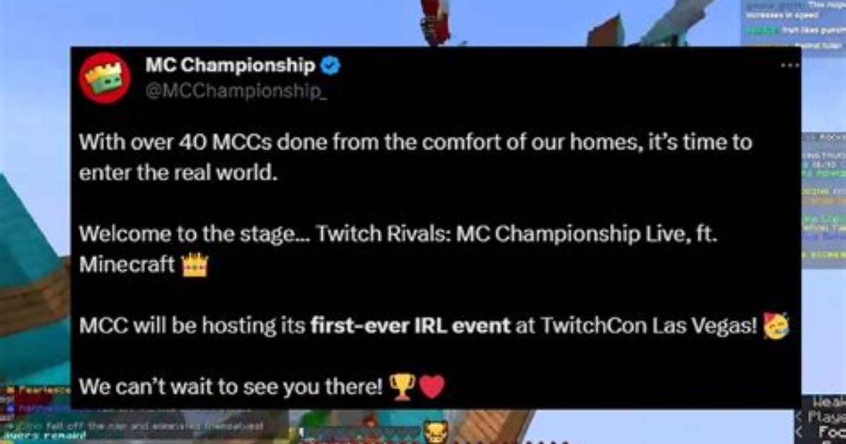 Minecraft Championship (Mcc 20) Start Time, Date, and Teams Confirmed