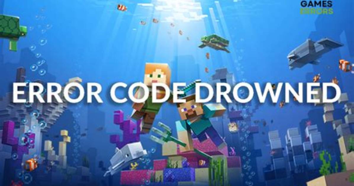 Minecraft Drowned Error Code Fix