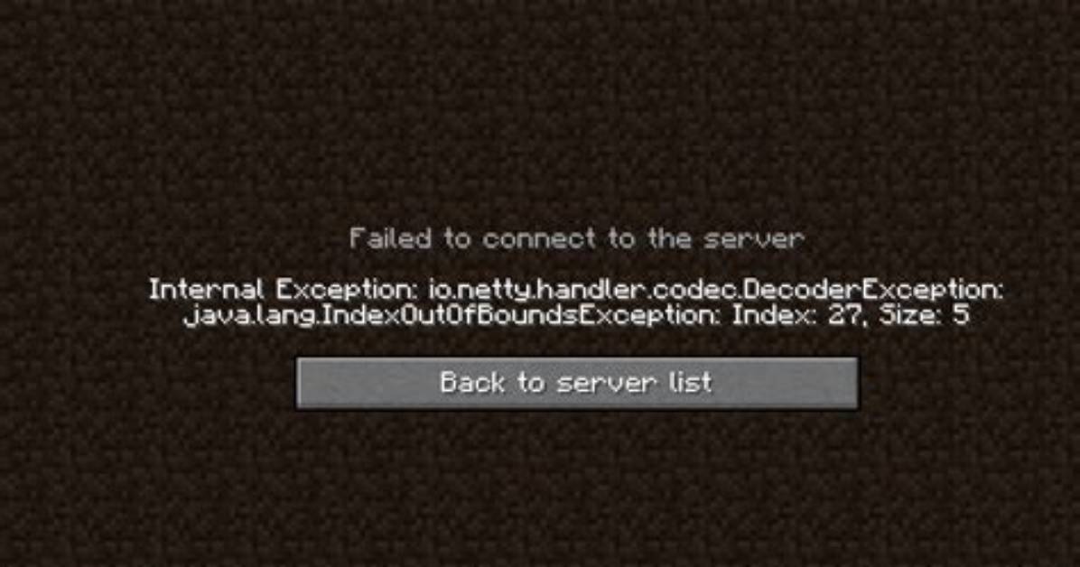 Minecraft Error: Java. Lang. Illegalargumentexception: Bound Must Be Positive, Unable to Play Single Player?