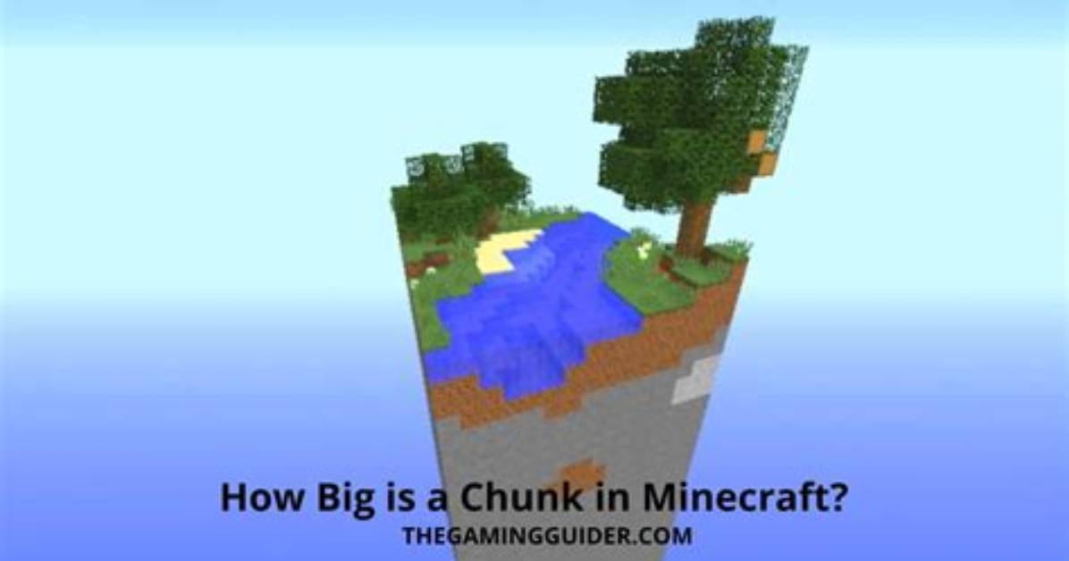 Minecraft How Big Is a Chunk