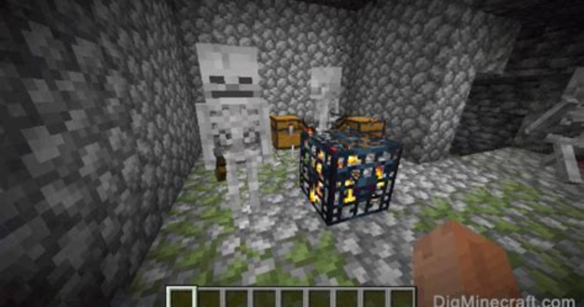 Minecraft How to Find Skeleton Spawner