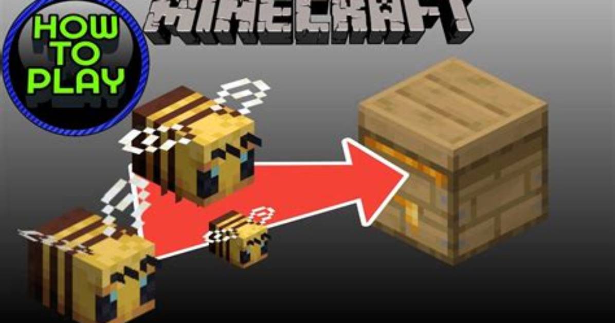 Minecraft How to Get Bees