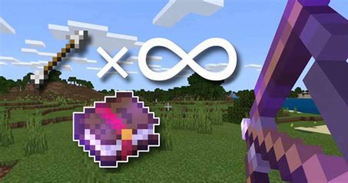 Minecraft How to Get Infinity Bow