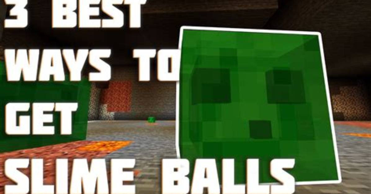 Minecraft How to Get Slime Balls