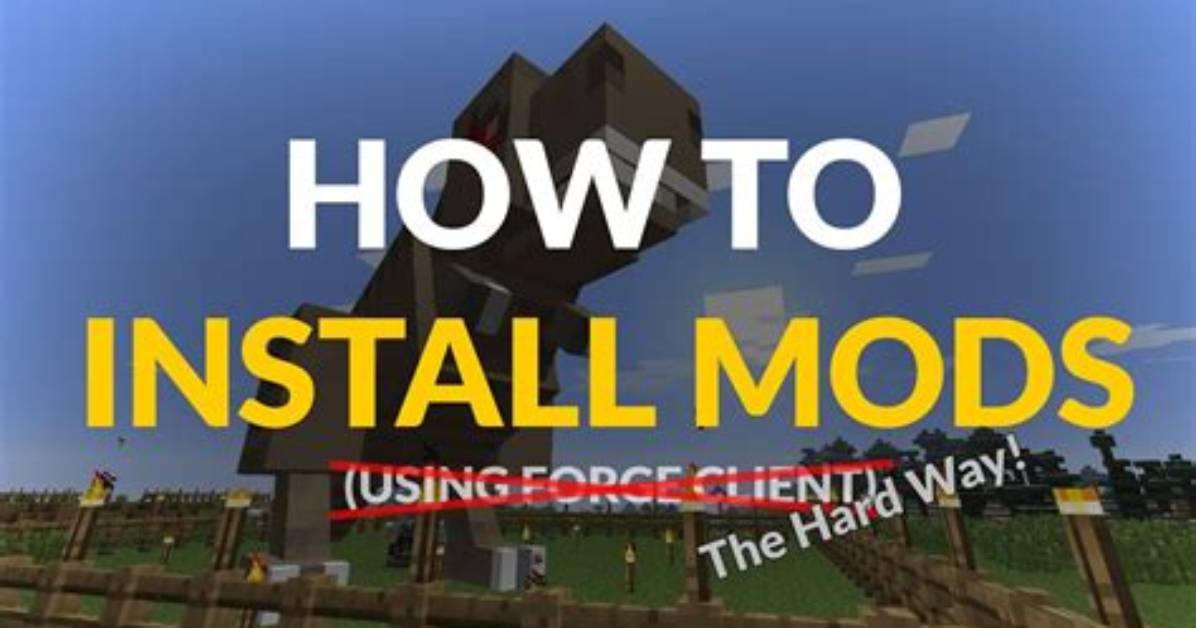 Minecraft How to Install Mods Without Forge