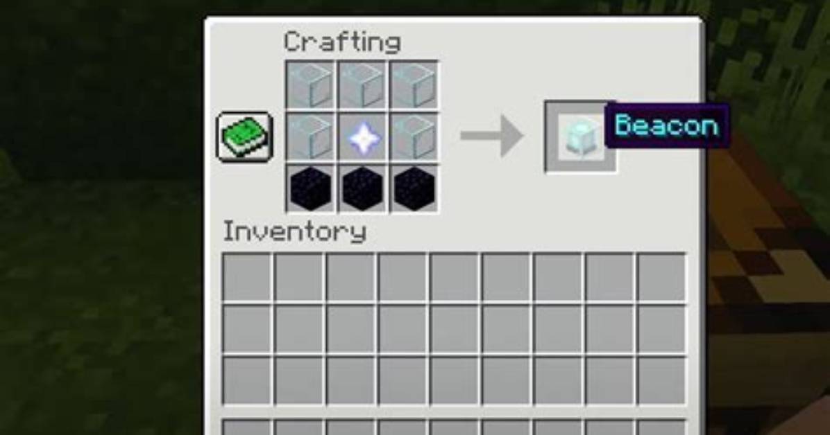 Minecraft How to Make a Beacon