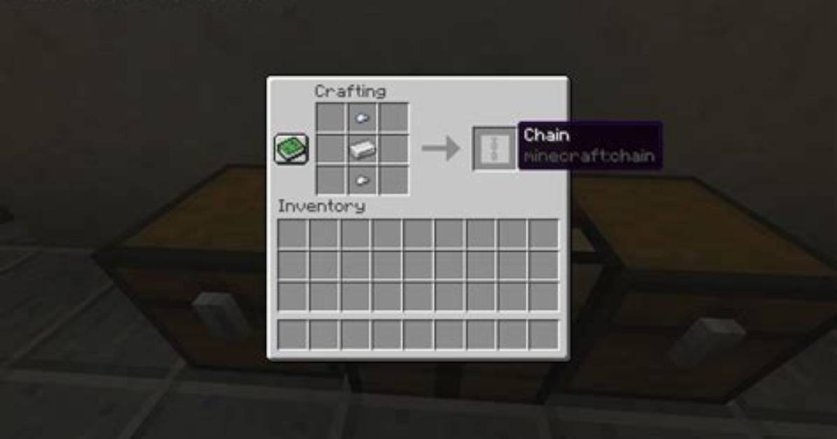 Minecraft How to Make Chains
