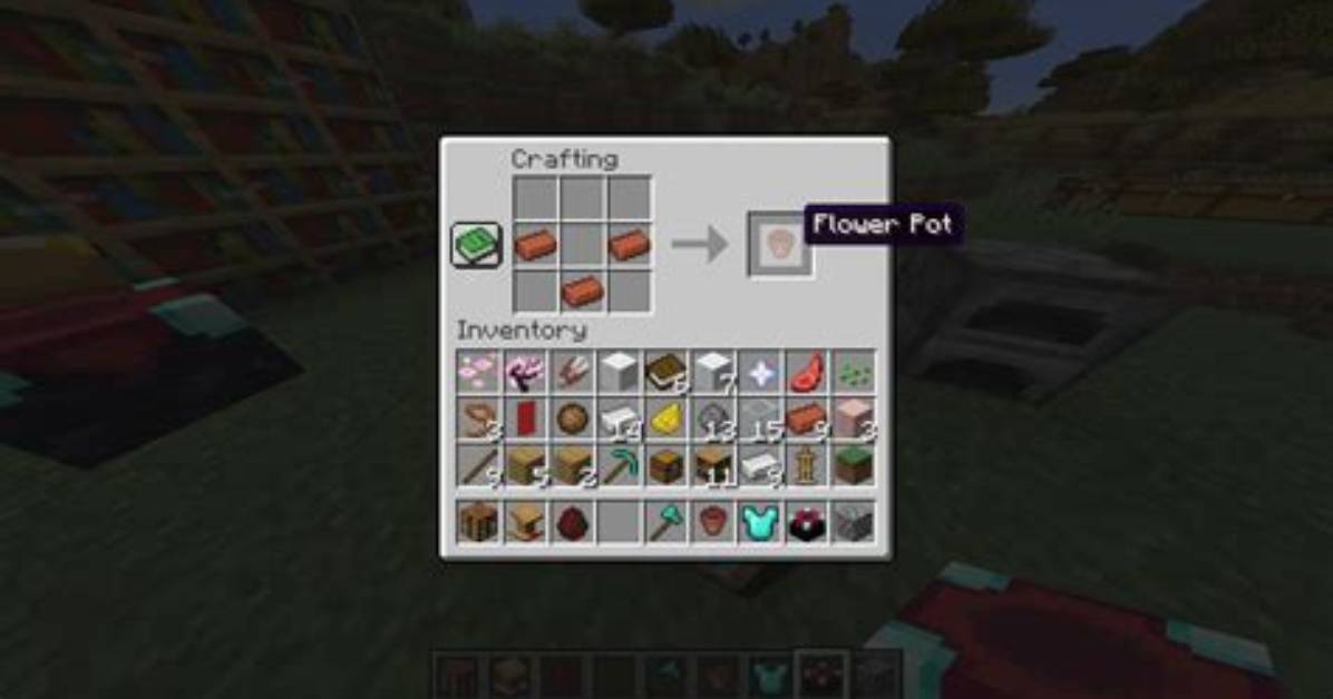 Minecraft How to Make Pot