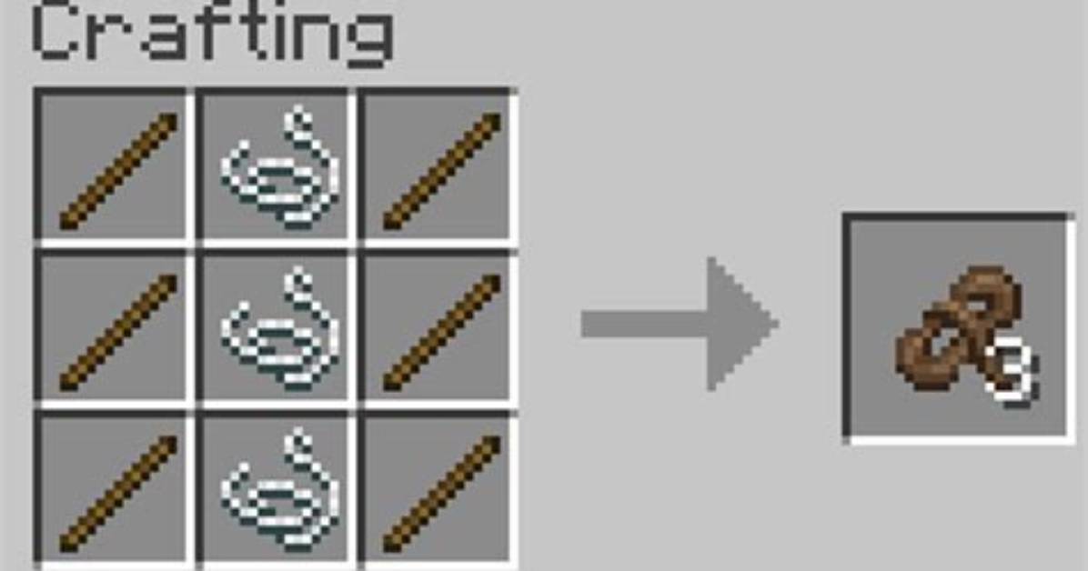 Minecraft How to Make Rope