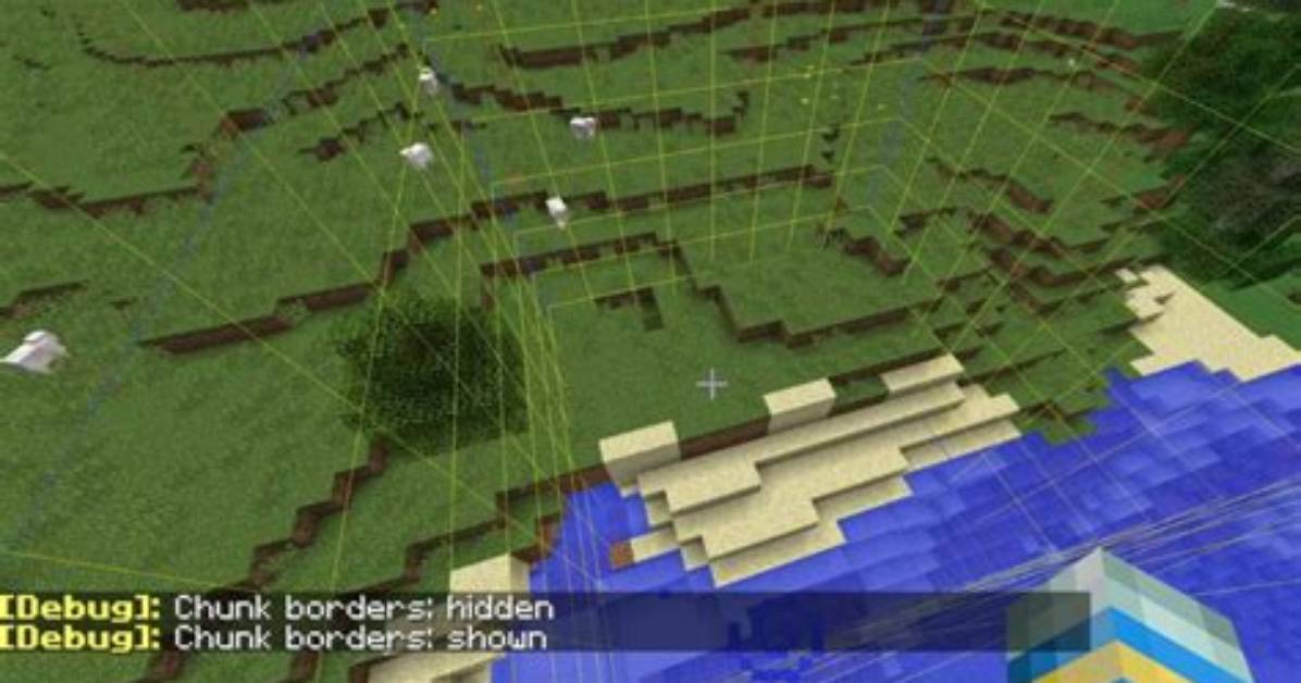 Minecraft How to See Chunks