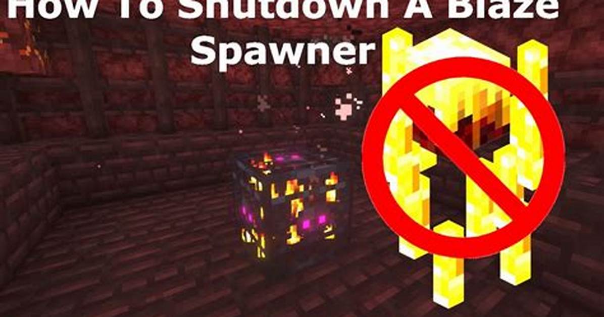 Minecraft How to Stop Blazes from Spawning