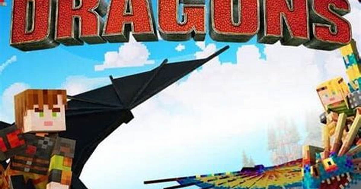 Minecraft How to Train Your Dragon