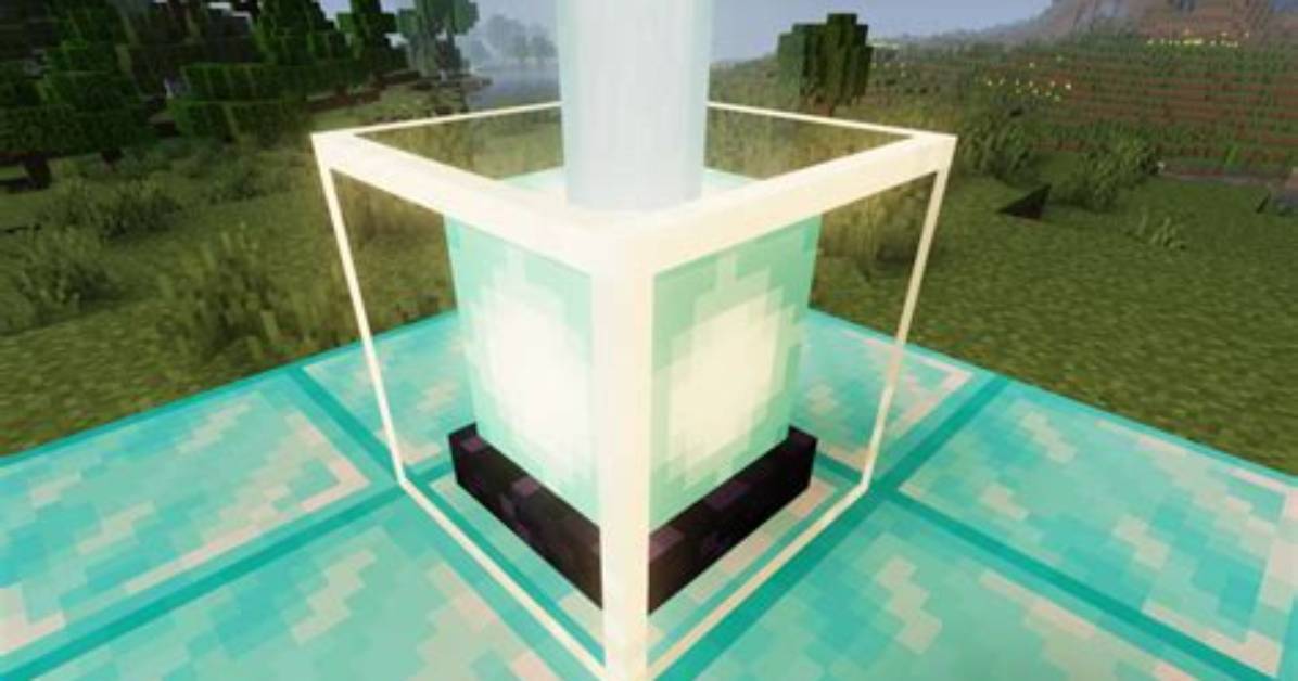 Minecraft How to Use a Beacon