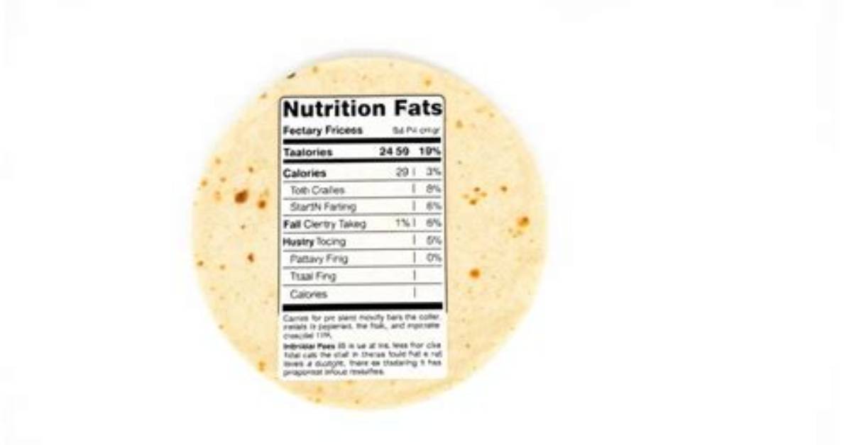 Mini Tortilla Calories
