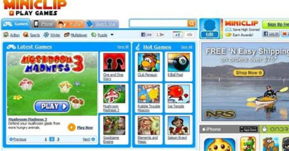 Miniclip Game Does Not Load [Duplicate]