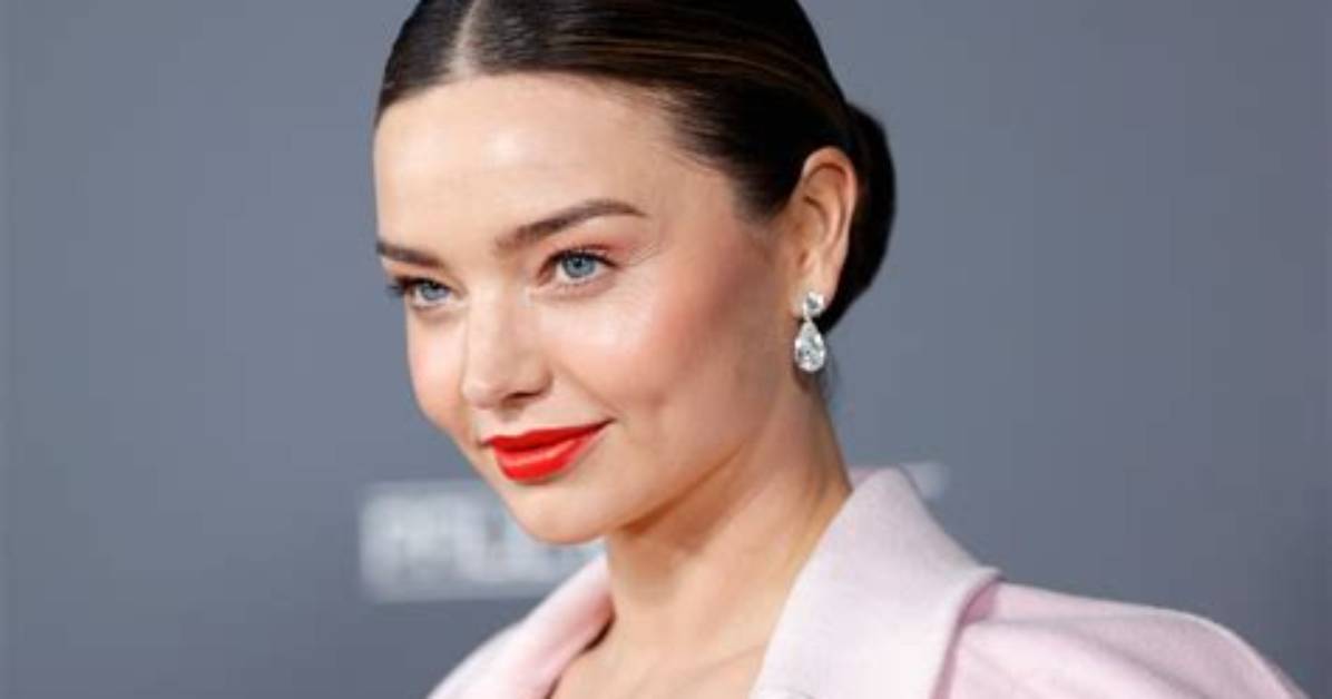 Miranda Kerr Used Her "Favorite" Lipstick to Make a Diy Blush