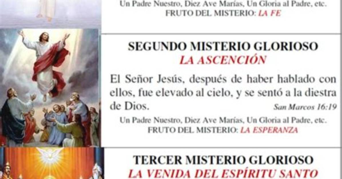 Misterios Gloriosos