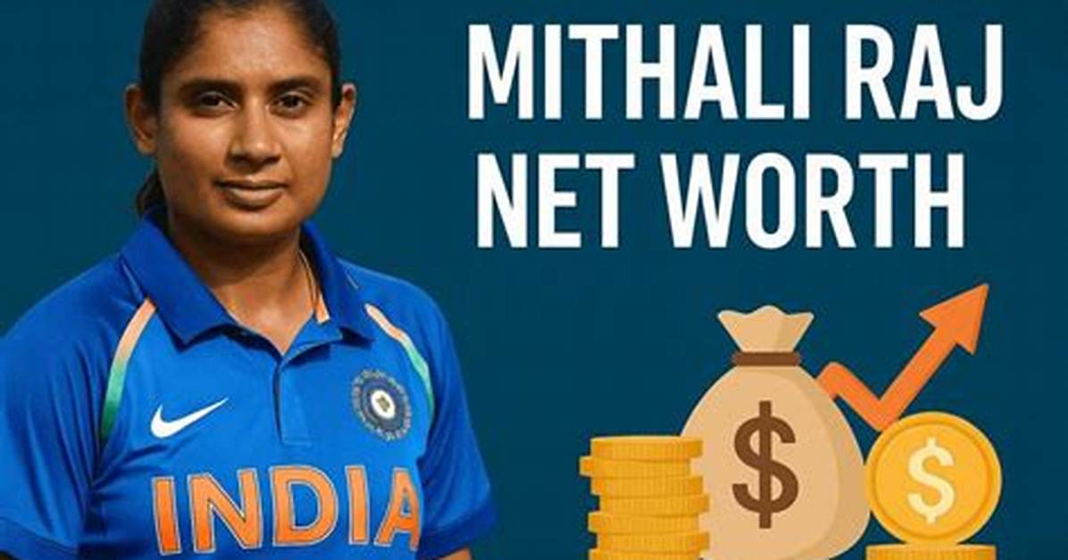 Mithali Raj Net Worth