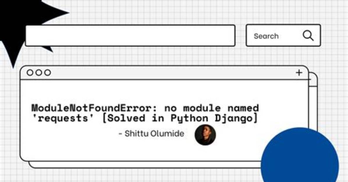 Modulenotfounderror: No Module Named 'Requests_Html'