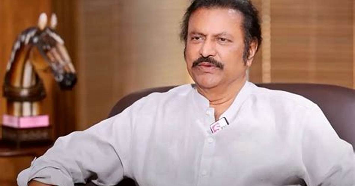 Mohan Babu Net Worth 2024