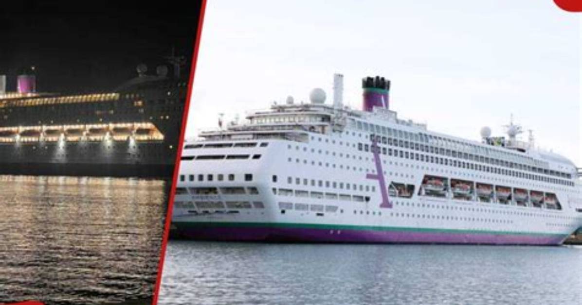 Mombasa Port Receives 1700 Passenger Cruise Ship, Ms Ambience