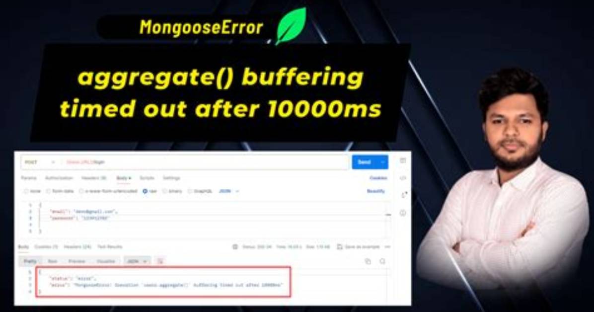 Mongooseerror: Operation `Infos. Find()` Buffering Timed out After 10000Ms