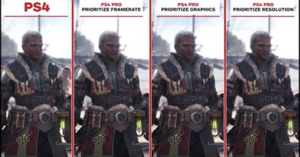 Monster Hunter World Ps4 Pro Resolution Vs. Framerate Vs. Graphics Mode Screenshot Comparison