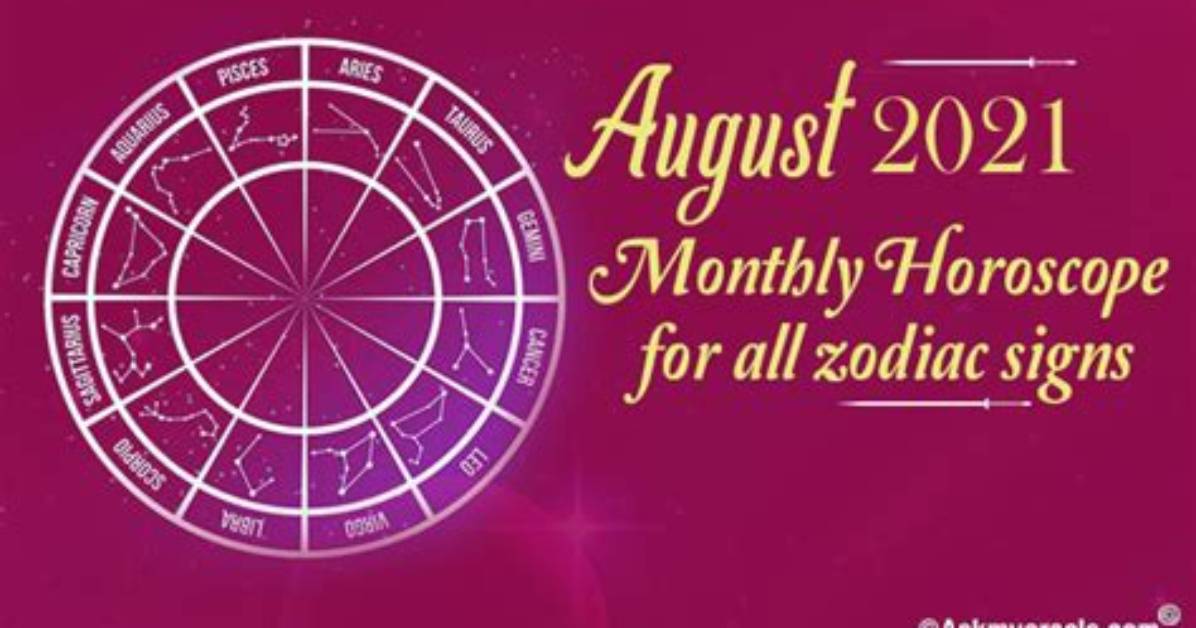 Monthly Horoscope (August 2021) - eAstroHelp