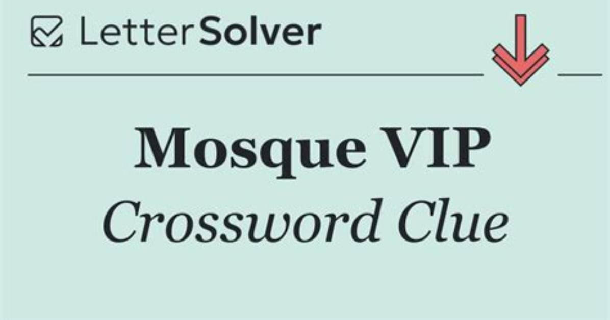 Mosque Faith Crossword Clue and Answer