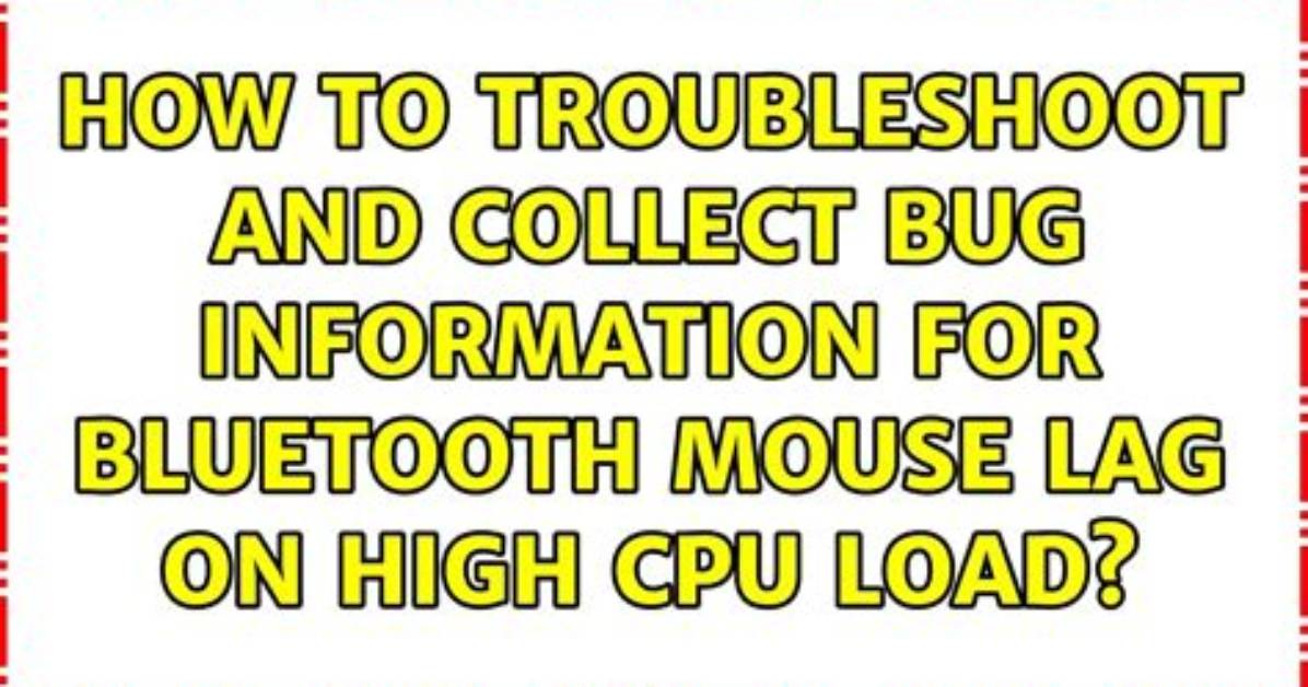 Mouse Lag When Cpu Under Load