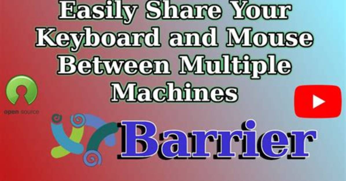 Mouse Sharing Using Barrier