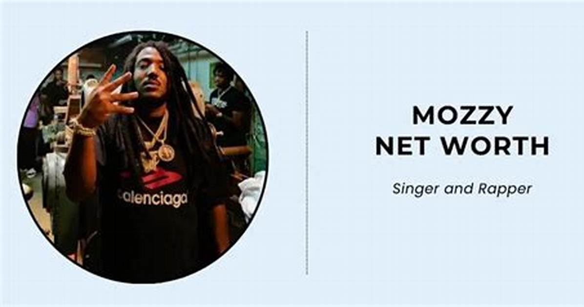 Mozzy Net Worth