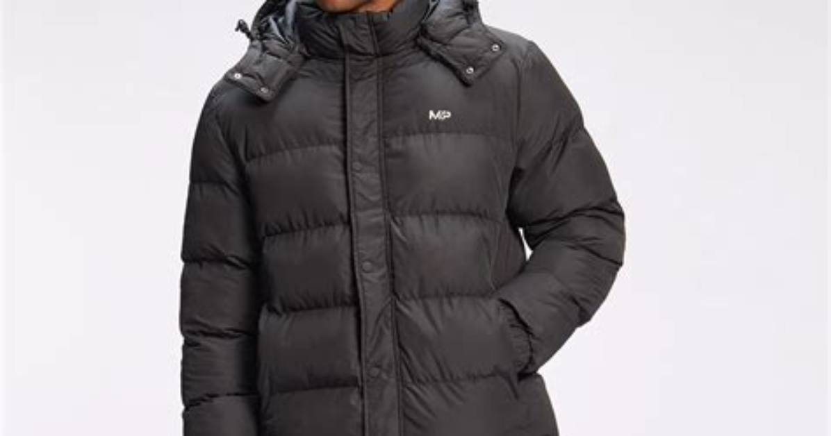 Mp Men's Essential Puffer Jacket | Black