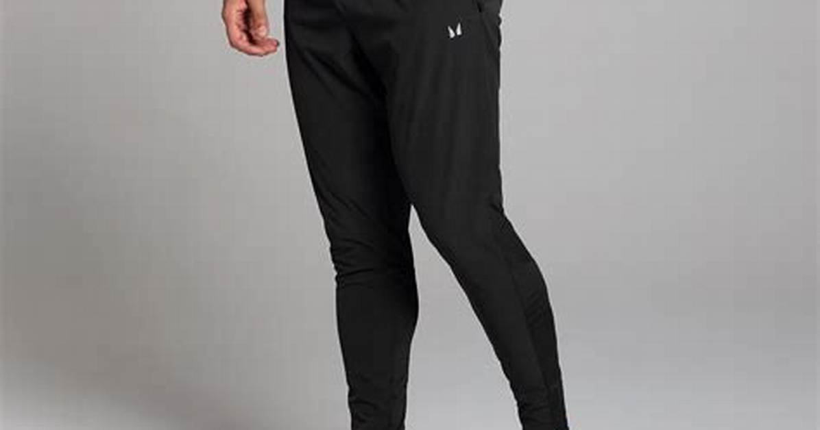 Mp Men's Training Joggers - Black
