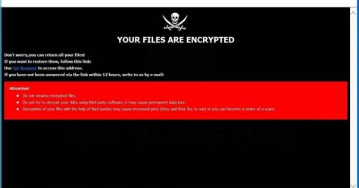 Mpr (Meterpreter@Null. Net Files) Ransomware Removal