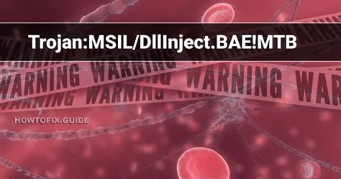 Msil/Dllinject. Eb Potentially Unsafe