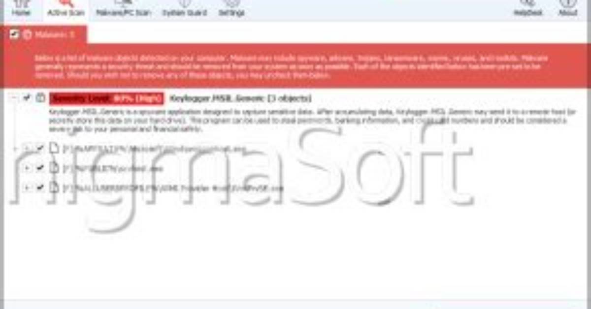 Msil/Spy. Keylogger. Ajv