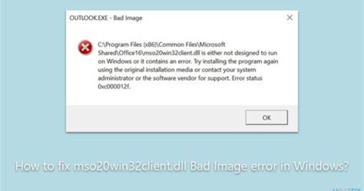 Mso20Win32Client. Dll Error When Initializing New_Rdosession