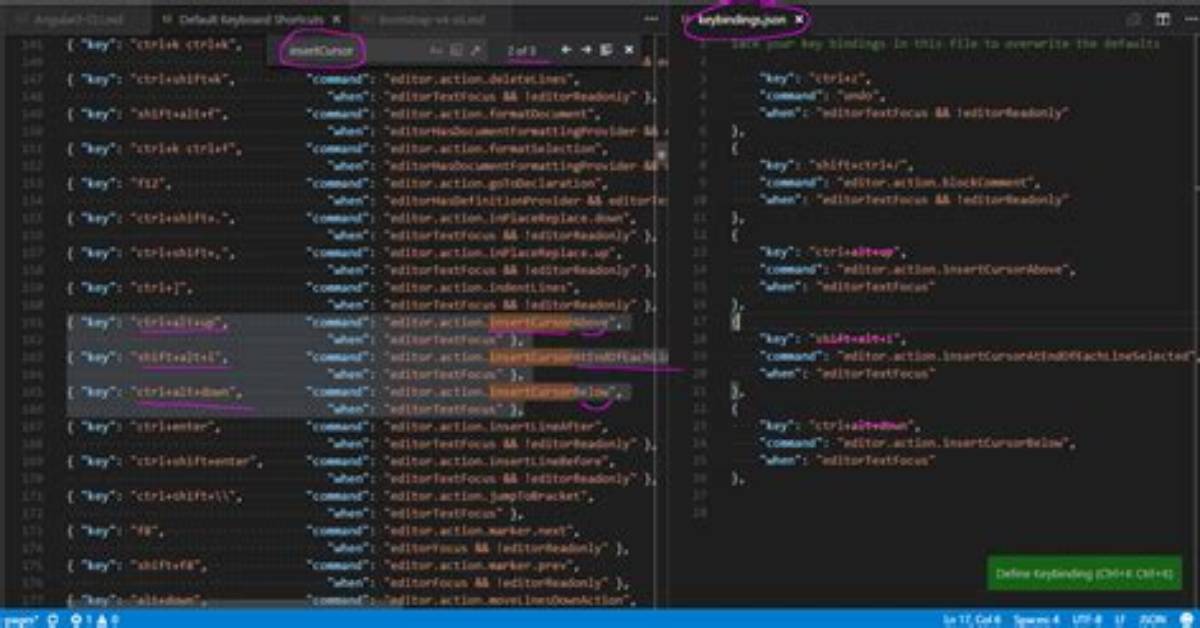 Multiline Editing in Visual Studio Code