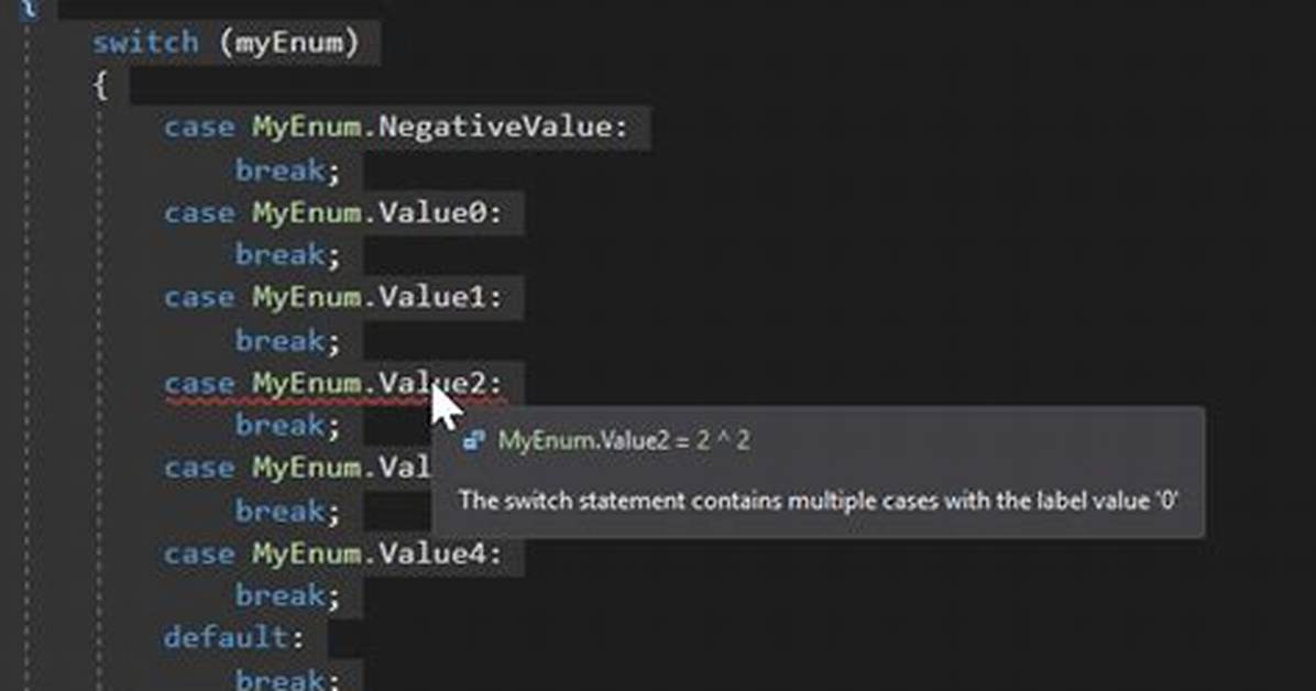 Multiple Cases in Switch Statement
