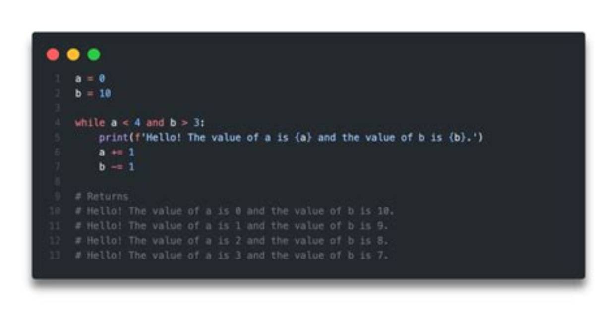 Multiple Conditions in a for Loop?