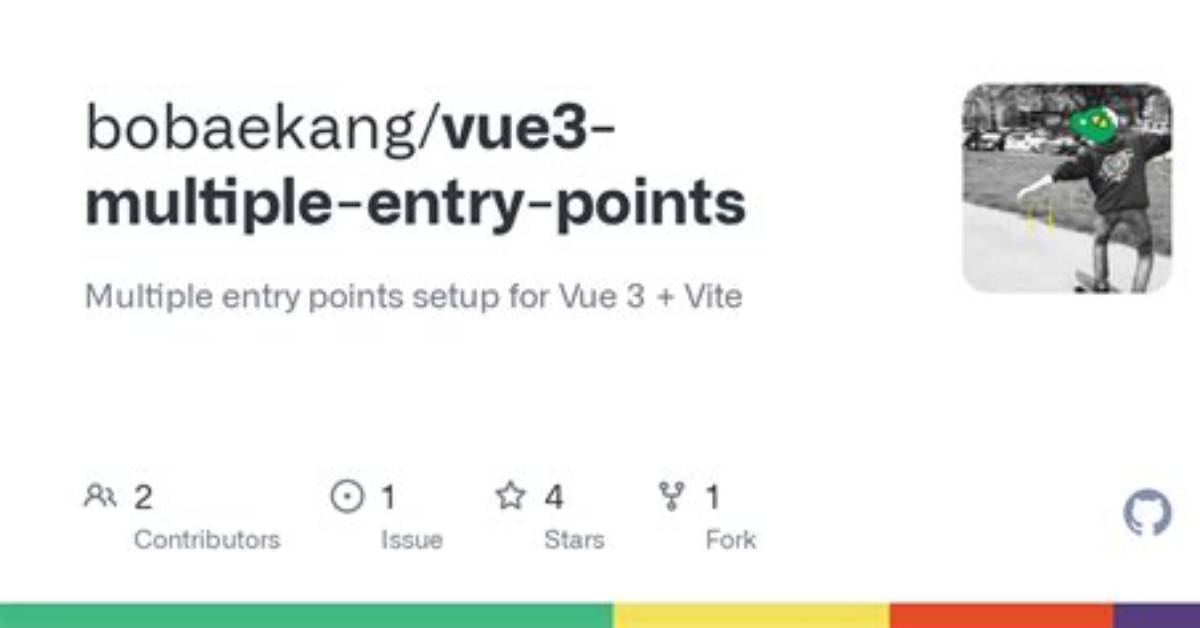 Multiple Entry Points in Vite