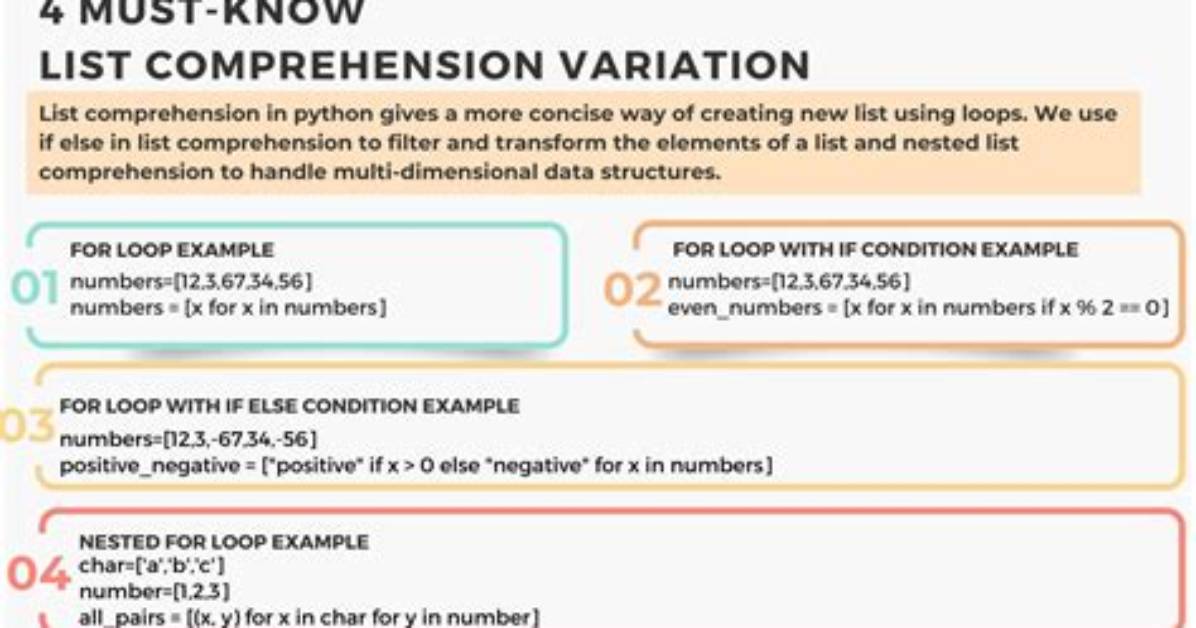 Multiple Variables in List Comprehension?